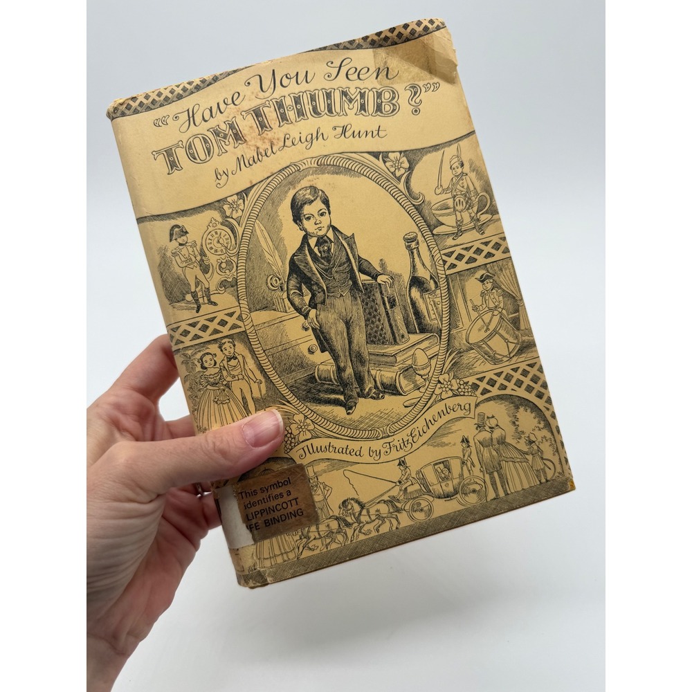 Lippincott Have You Seen Tom Thumb Book Kids 17th Printing Eichenber